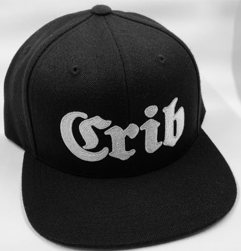 Crib "Original" Snapback (Black and Grey)