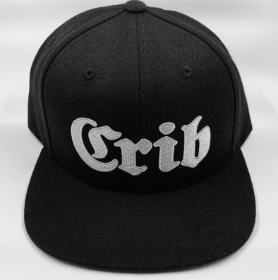 Crib "Original" Snapback (Black and Grey)